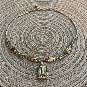 Brighton two-tone necklace